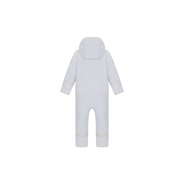 Doubleface Fleece Babysuit, baby blue/kit, VER de TERRE