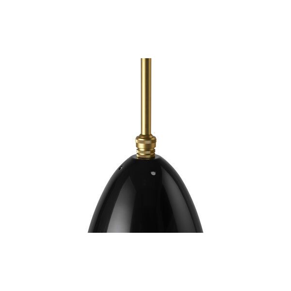 Gr&auml;shoppa Pendant, black glossy, GUBI