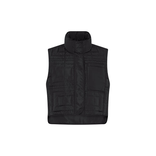 Belsa vest, black, Heartmade