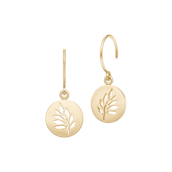 Signature Earrings, gold Signature Earrings, gold, Julie Sandlau