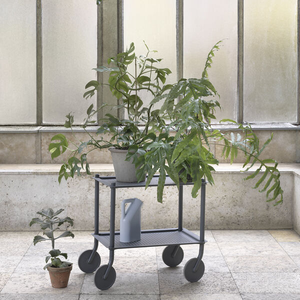 Flow Trolley 2-Layer, blue -grey, Muuto