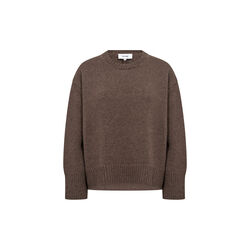 LR-PERLE 1 Pullover, fondue fudge, Levet&eacute; Room