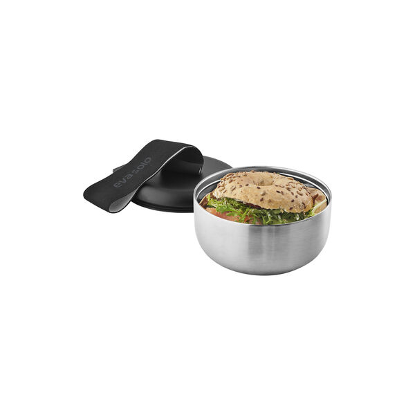 To Go madkasse, steel/black To Go madkasse, steel/black, Eva Solo