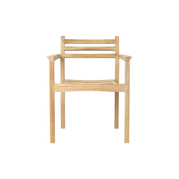 AH502 Outdoor spisbordsstol med armlæn, Carl Hansen & Søn