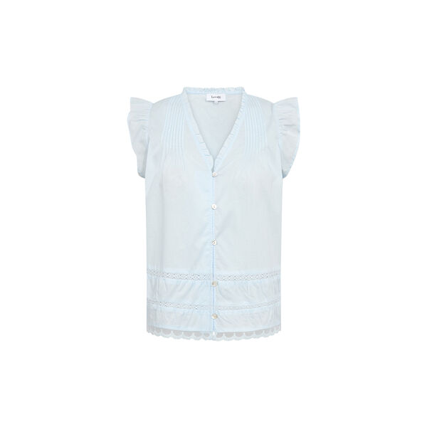 LR-ROSY 2 Bluse, ice water, Levet&eacute; Room