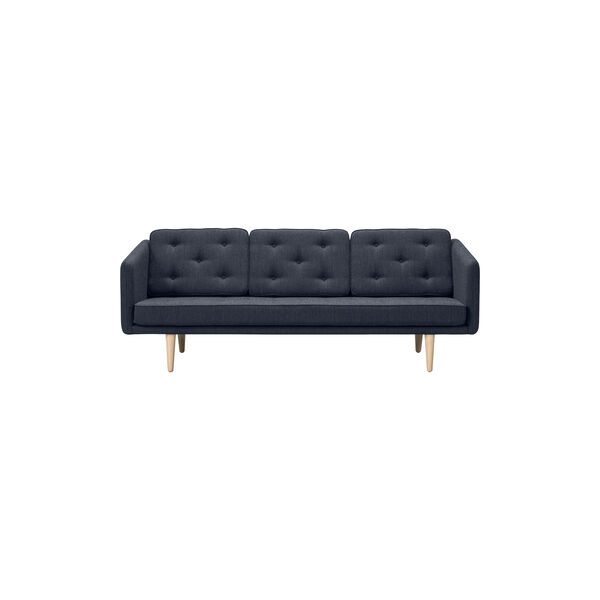 No. 1 3-pers. sofa, Fiord 782/lakeret eg, Fredericia Furniture