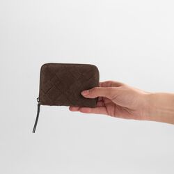 SelmaMBG Wallet Suede Wea., dark brown, Markberg