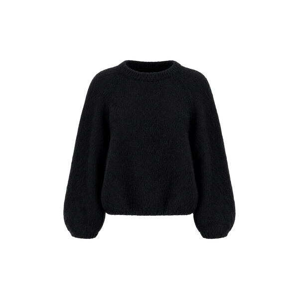 Rosie Mohair Strik Pullover | Black, Americandreams