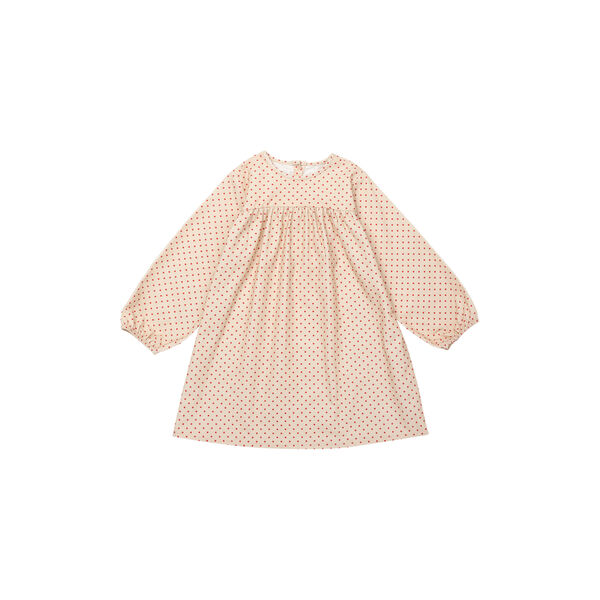 Ines Dress, red dot, Lalaby