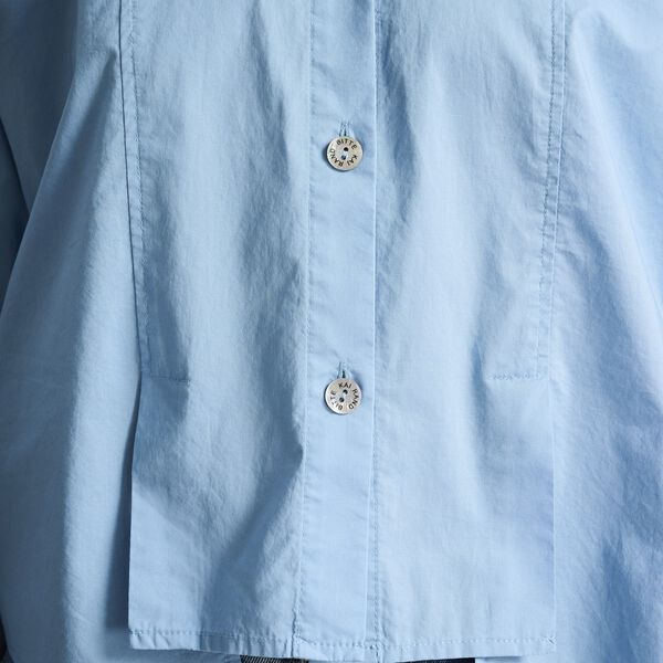 Core cotton skjorte med l&aelig;g, lake blue, BITTE KAI RAND
