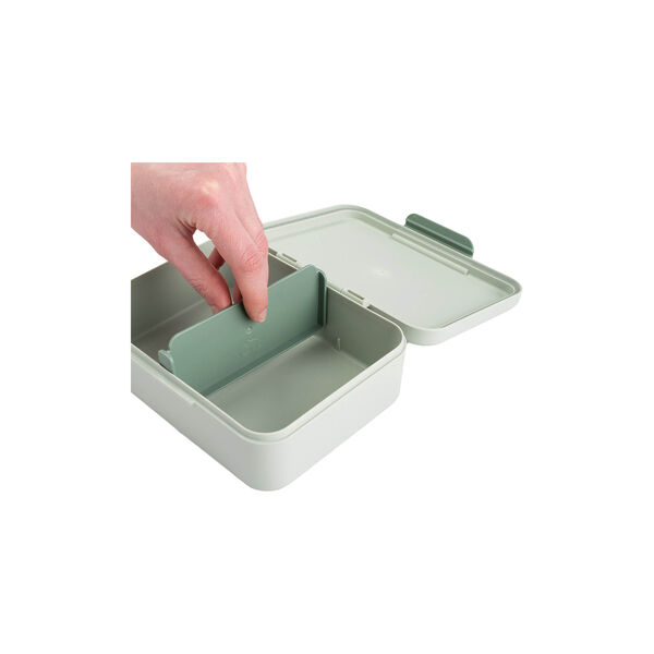 Playground madkasse m/opdeler, green, Done by Deer