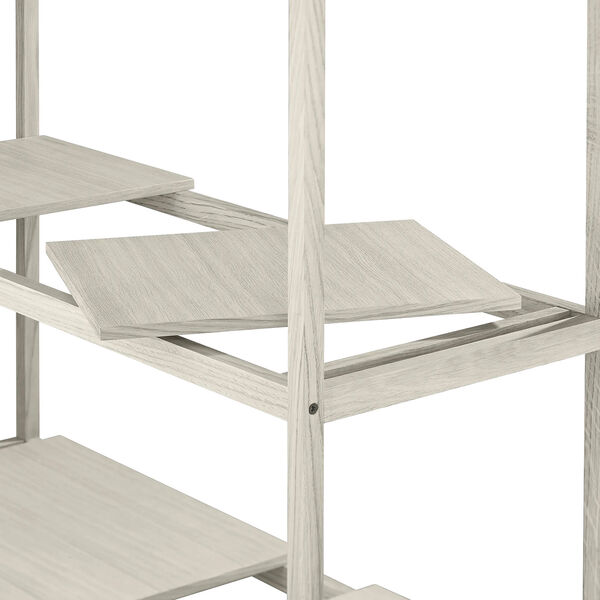 SUKOYA Wooden Shelf Large, white lacquered SUKOYA Wooden Shelf Large, white lacquered, Blomus