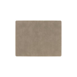 Nupo d&aelig;kkeserviet Square L, nomad grey, LIND DNA