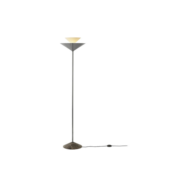 Gio LN28 | Emperador Marble/Dark Chrome&nbsp;| Gulvlampe, &Tradition