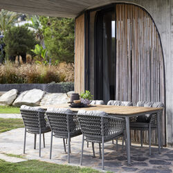 Ocean stol hyndes&aelig;t, taupe, Cane-line