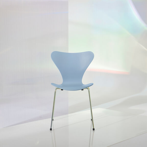 Serie 7™ 7:14 AM spisebordsstol, blue/rainbow, Fritz Hansen