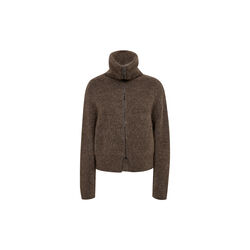 MMHulda Knit Zip Cardigan, bracken, MOS MOSH