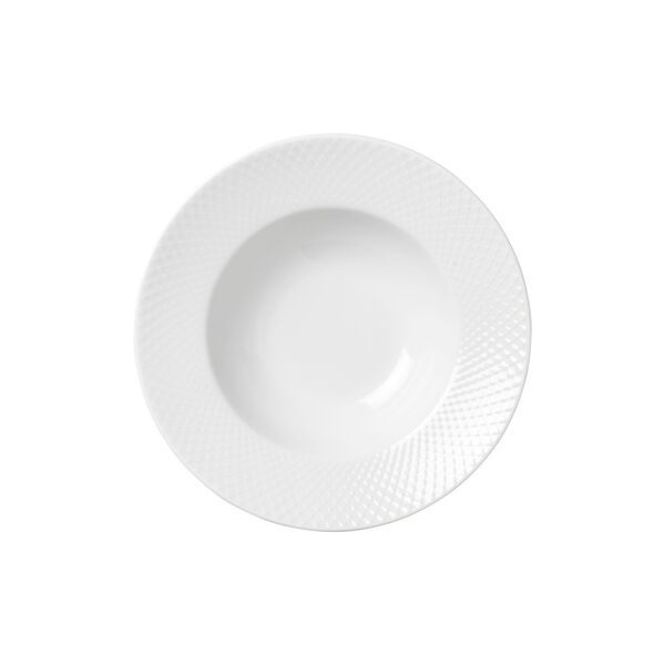 Rhombe dyb tallerken Ø 24,5 cm, Lyngby Porcelæn