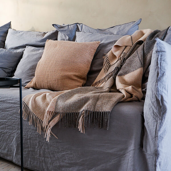 Blocks plaid, camel, ELVANG