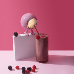 Norbitt LED  Rechargeable Lamp, smoothie pink, Mr. Wattson