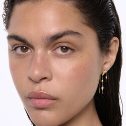 Swift Earring 03 Højre, guld, Maria Black