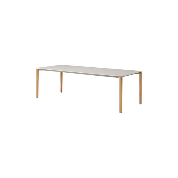 VIPP719 Open-Air Table, teak/light grey VIPP719 Open-Air Table, teak/light grey, Vipp