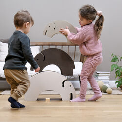 Elefant S, sand grey Elefant S, sand grey, bObles