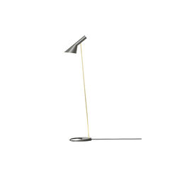 AJ gulvlampe, brass/warm grey AJ gulvlampe, brass/warm grey, Louis Poulsen