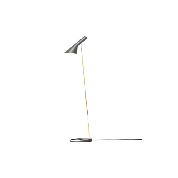 AJ gulvlampe, brass/warm grey AJ gulvlampe, brass/warm grey, Louis Poulsen