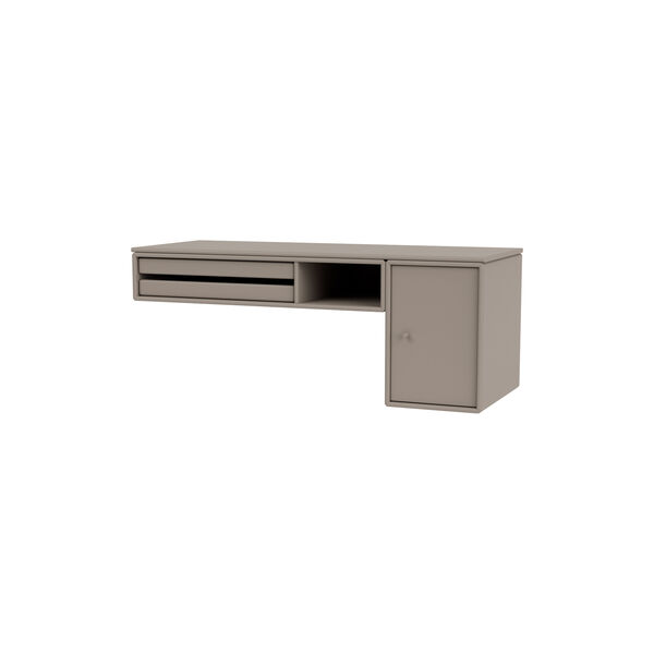 BUREAU skrivebord, 141 truffle, Montana Furniture