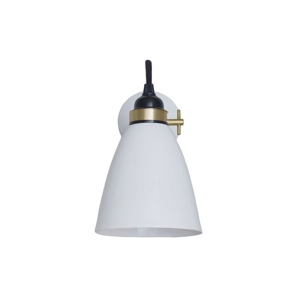 Hector 30 Wall Light, natural white/black, Original BTC