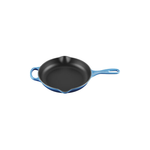 Signature st&oslash;bejern stegepande &Oslash; 23 cm, azure blue, Le Creuset