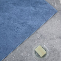 DAMASK TERRY  bademåtte, bright blue, Georg Jensen Damask
