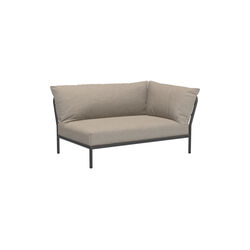 LEVEL2 h&oslash;jrevendt loungesofa, Sunbrella Heritage ash, HOUE