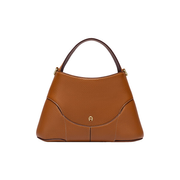 Hazel Handbag | Cognac Brown | H&aring;ndtaske, Aigner