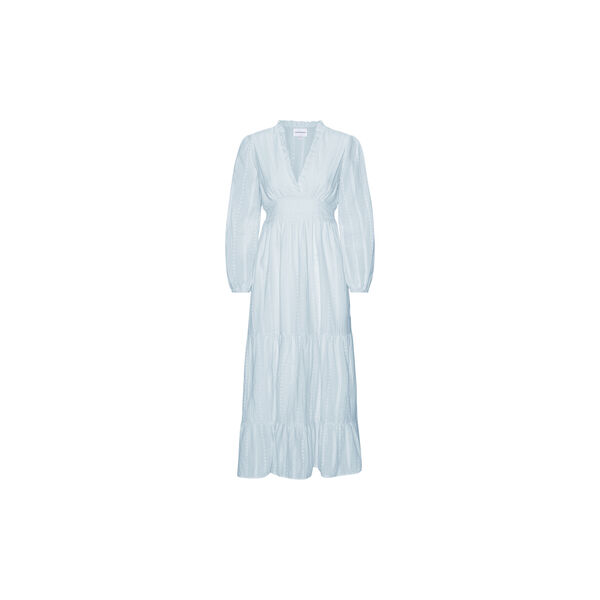 Umi Lang Bomuldskjole, light blue, Americandreams