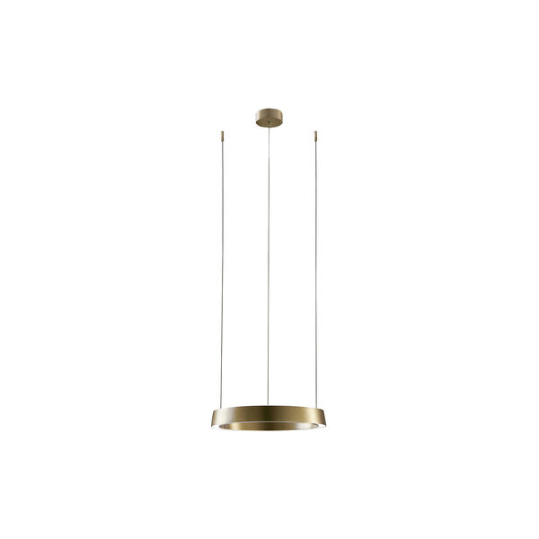 EDGE ROUND pendel, brass, LIGHT-POINT