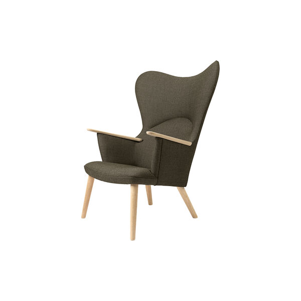 CH78 Mama Bear loungestol, Passion 1101/sæbebehandlet eg, Carl Hansen & Søn