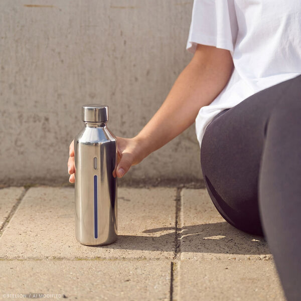 Brus flaske til kulsyremaskine | 0,8 L | Steel, Stelton