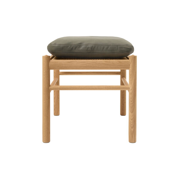 OW149F Footstool, Jade 20368, Carl Hansen & Søn