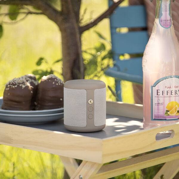 Karl Bluetooth H&oslash;jttaler, ivory sand, Kreafunk