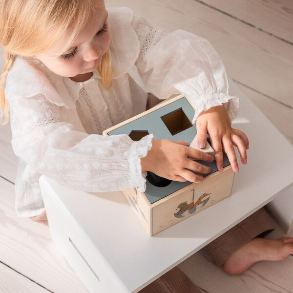 World of Sebra puttekasse, beige, Sebra