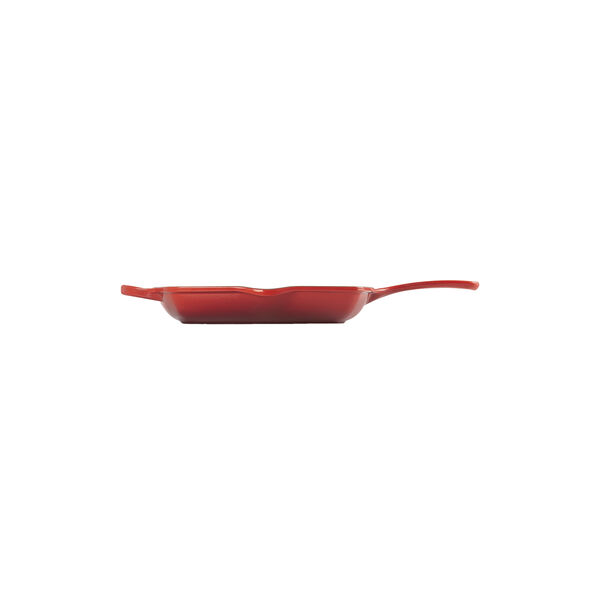 Signature st&oslash;bejern kvadratisk grillpande 26 cm, cerise, Le Creuset