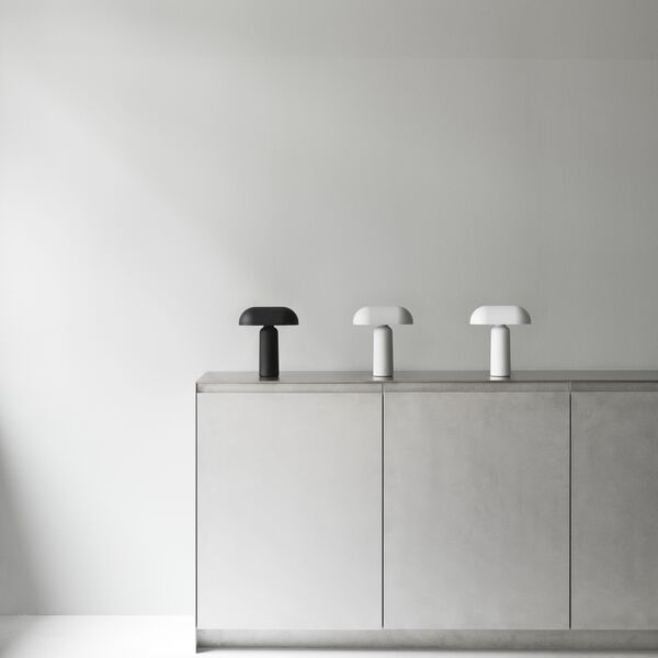Porta Table Lamp, grey Porta Table Lamp, grey, Normann Copenhagen