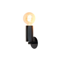 Luminar v&aelig;glampe, gunmetal sort, Rama Lights