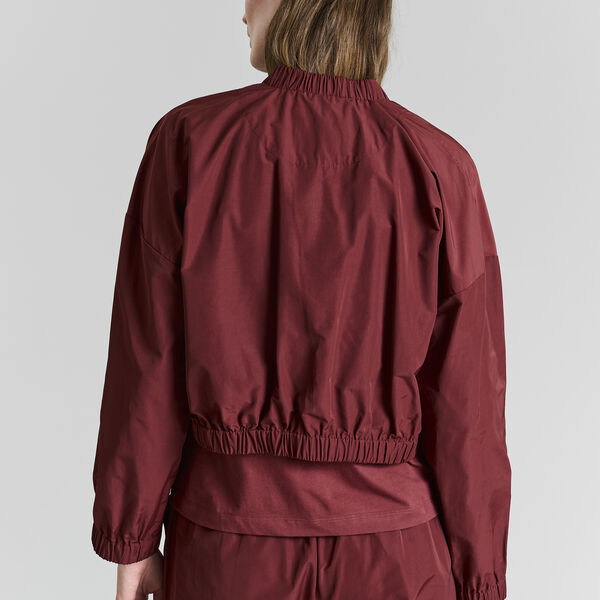 Fukkura poplin bomber jakke, maroon, BITTE KAI RAND
