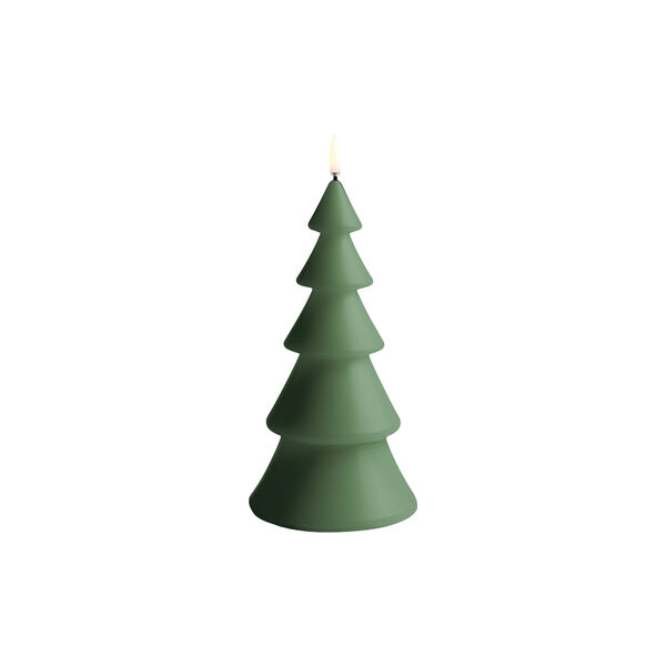 LED Smooth candle Christmas tree | 10x20 | Olive green, Uyuni Lighting