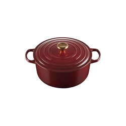 Signature rund gryde Ø 28 cm, garnet Signature rund gryde Ø 28 cm, garnet, Le Creuset