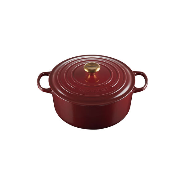 Signature rund gryde Ø 28 cm, garnet Signature rund gryde Ø 28 cm, garnet, Le Creuset