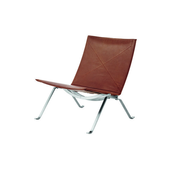 PK22™ loungestol, Grace valnød PK22™ loungestol, Grace valnød, Fritz Hansen
